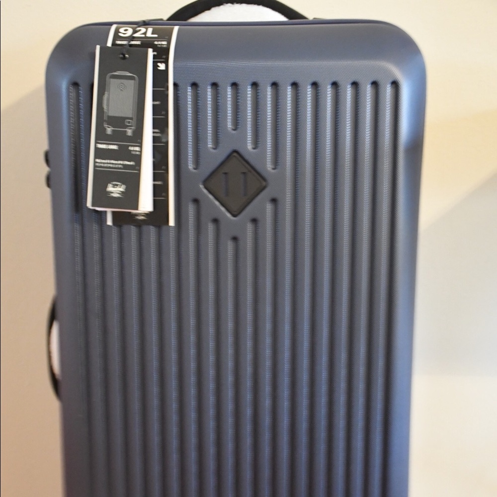 Hershel Large Hardshell Suitcase - Brand New
